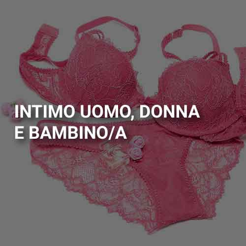 Categoria intimo uomo, donna e bambino/a